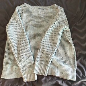a sweater